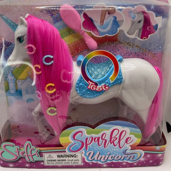 Steffi Love 104663641 Sparkle Light Unicorn Doll - Picture 7 of 10